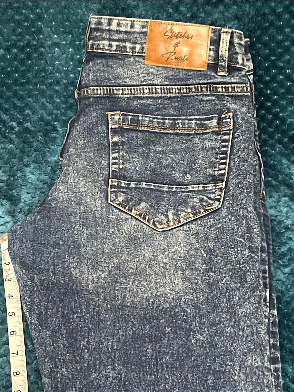 Stitches & Rivets men’s jeans 34 Waist with stretch